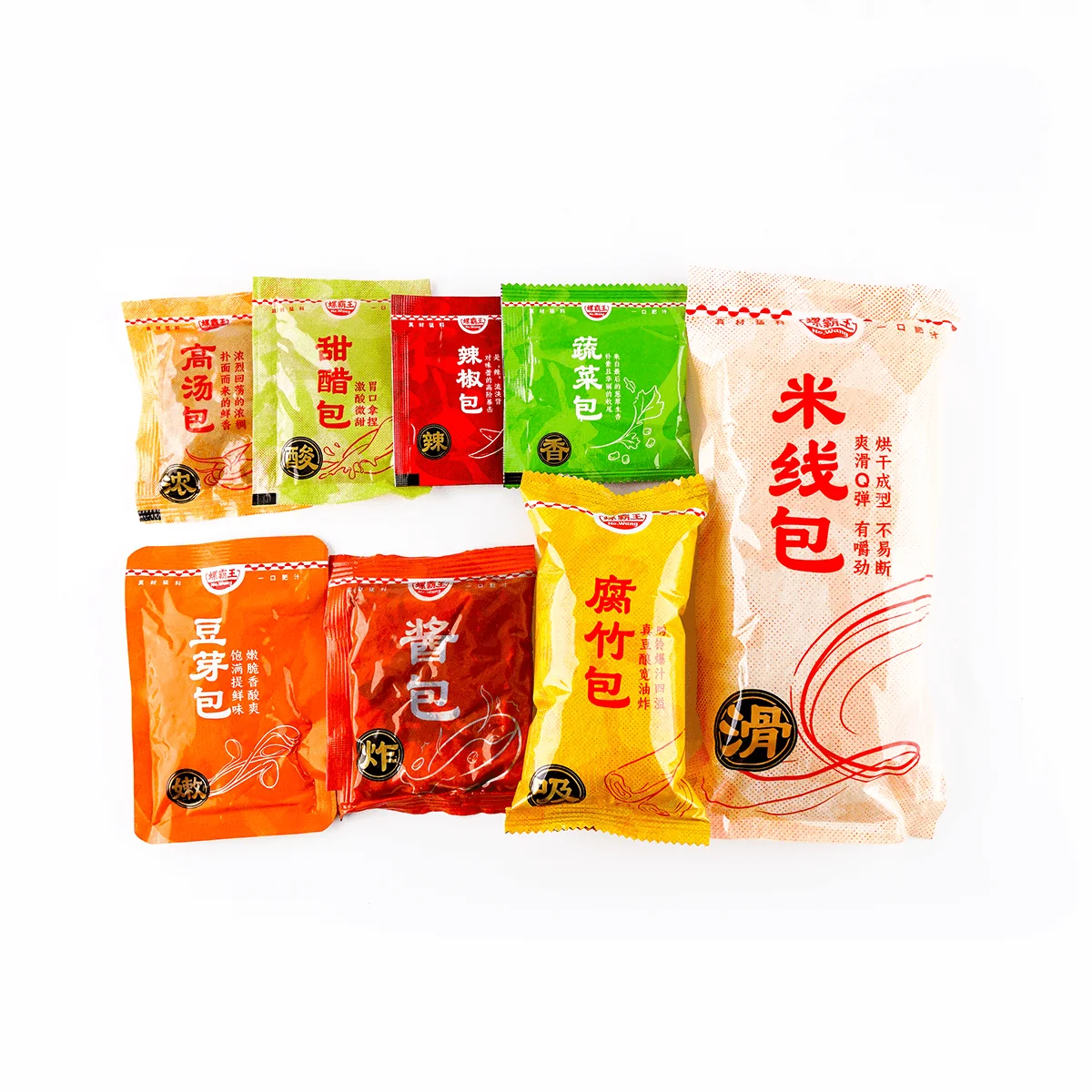 [7Packs] LUOBAWANG Rice Noodles Luo Ba Wang 310g*7Packs