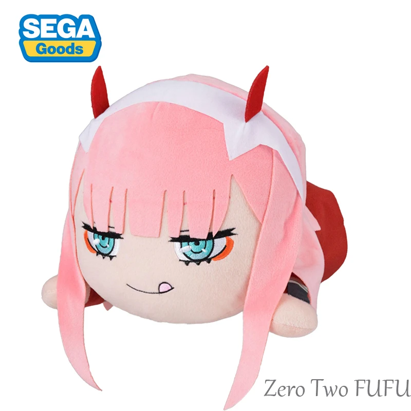 

In Stock Original SEGA Darling In The Franxx Zero Two Plush Toys Fufu Dolls 40Cm Anime Figurine Plush Toys for Boys Gift