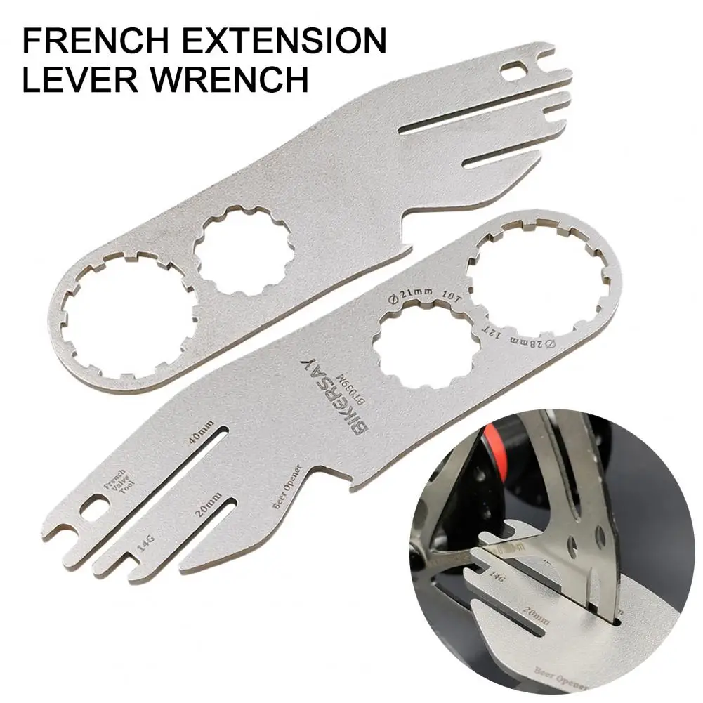 

Bicycle Brake Wrench Bike Disc Rotor Alignment Tool Truing Wrench Bicycle Brake Disc Adjuster Bike Valve Nozzle Disassembly Tool