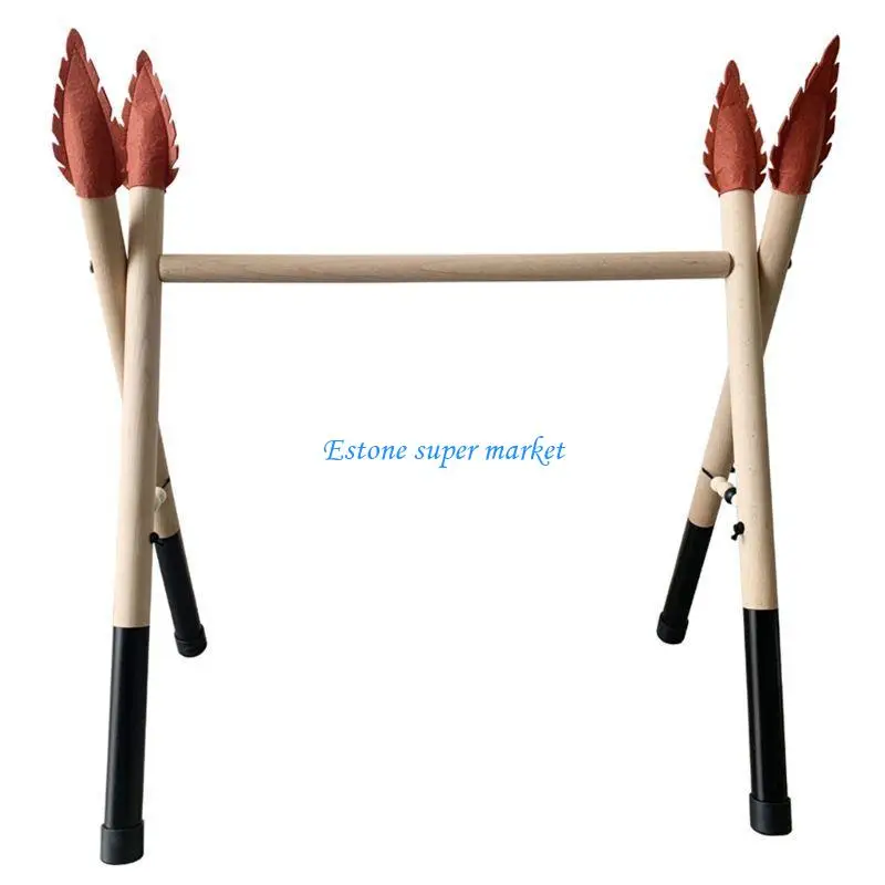 090B متعة البطن للوقت التسنين لعبة إطار خشبي التمريض الصالة الرياضية رف هدية عيد ميلاد الطفل T #2