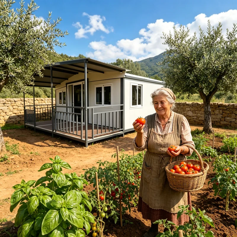 Farm Pasture Special Foldable Cabin Staff Rest Simple Practical Living House