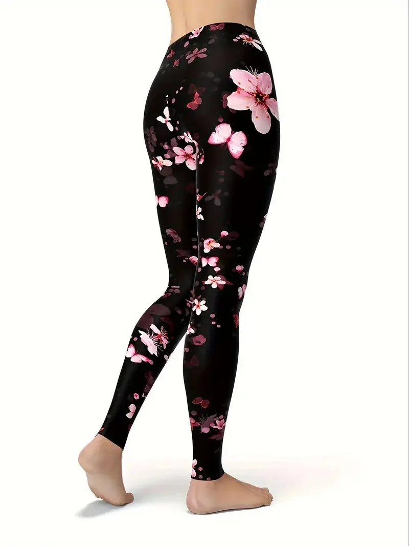 Spring and Summer New Comfortable Smooth Stretch Slim Hip Lift Casual Ladies Leggings Leggings Tight Pants