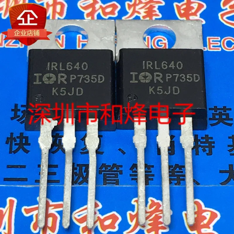 

Original 6PCS/lot IRL640 TO-220 200V 17A