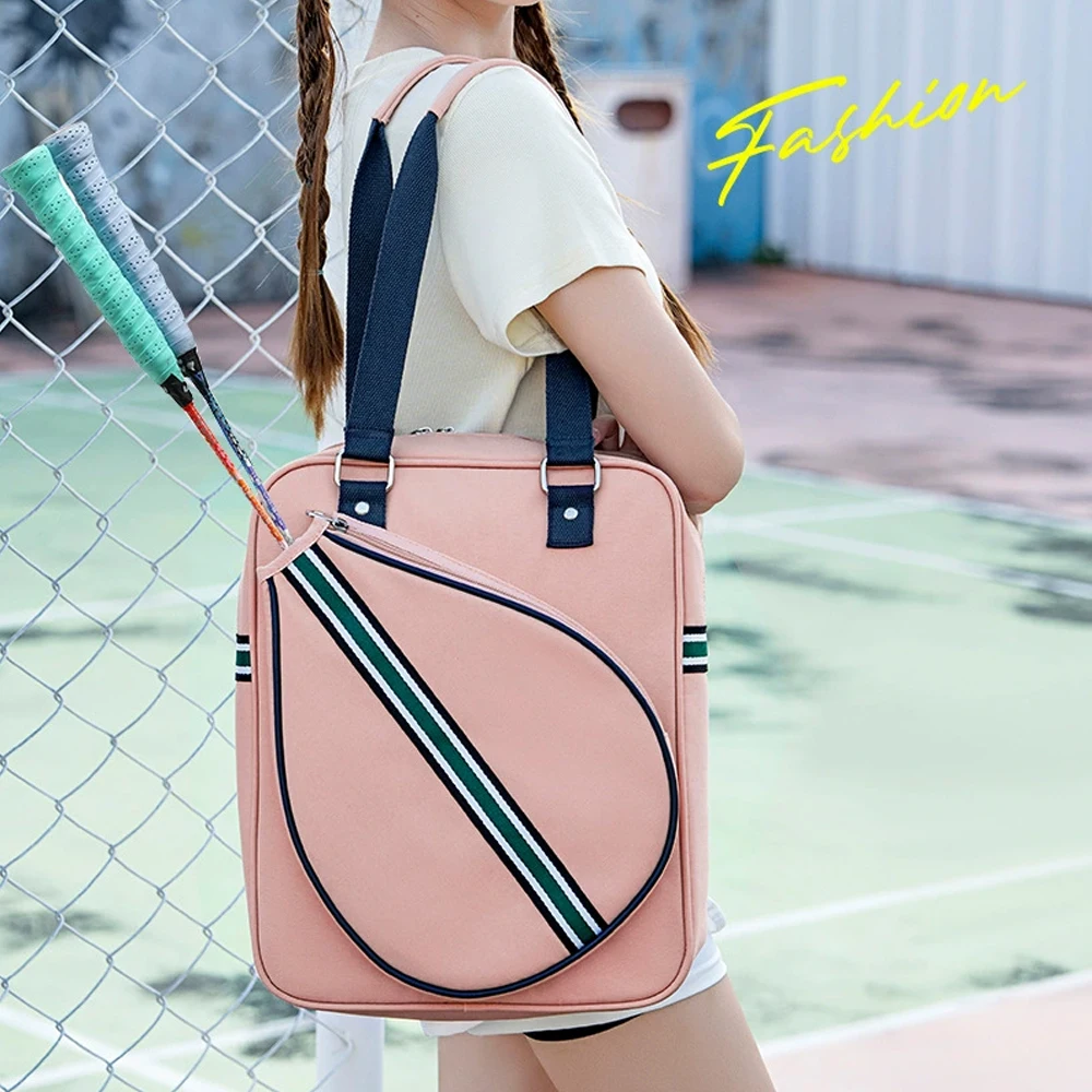 Tennis Bag Women Men Messenger Bag Tennis Racket Bag Waterproof Sport Handbag Padel Racket Pack Badminton Squash Versatile