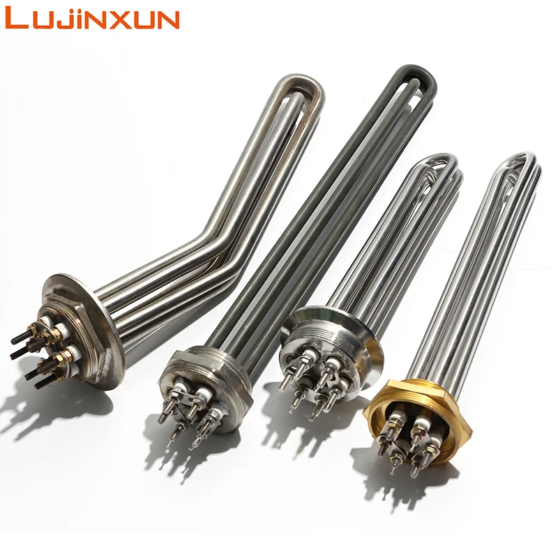LUJINXUN Custom Made Heating Element,Eletric Heater tube,DN2 DN40 DN50 DN25 heaters