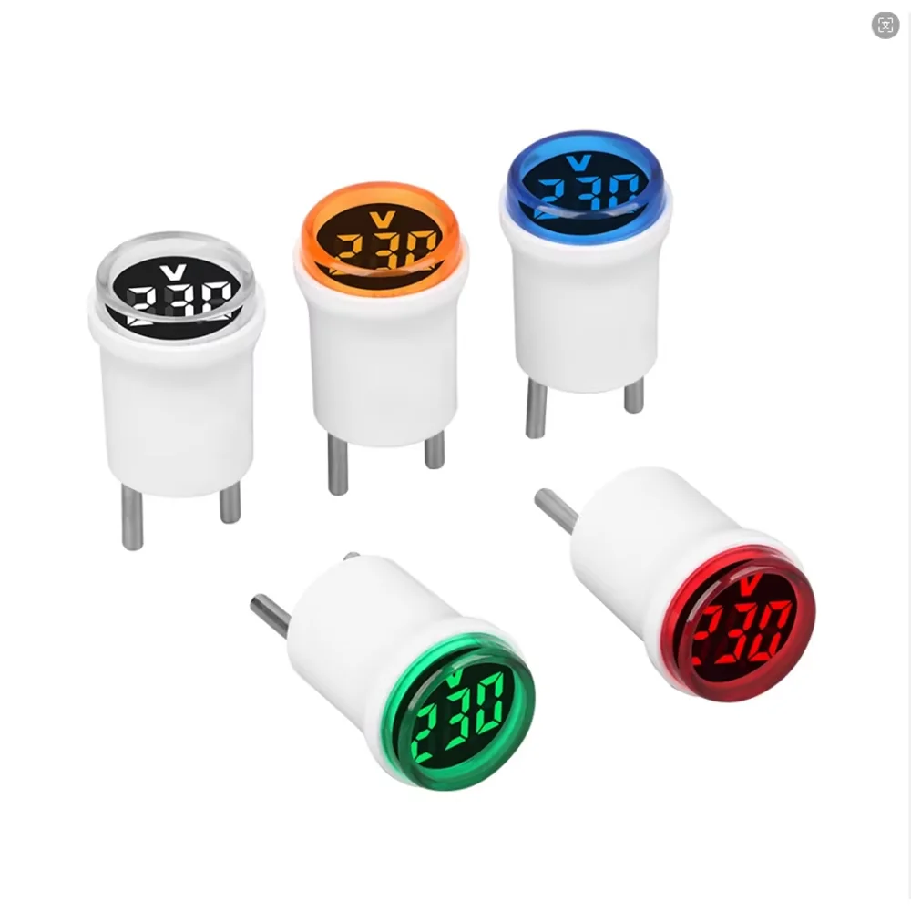 

Цифровой амперметр и вольтметр, круглый светодиодный дисплей, вилка стандарта ЕС, цифровой светодиодный дисплей, электрические приборы