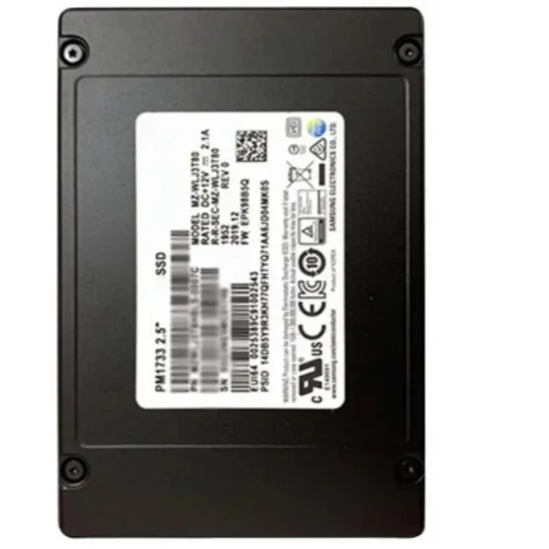 Pm1733 U.3 15.36Tb Ssd Nvme Mzxl515Thala-00Ah3 Mz-Xl515T0 Nvme P22267-005 Solid State Drive Ssd