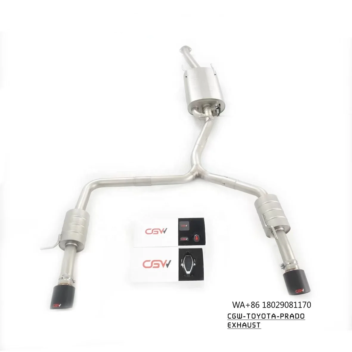 

Performance Stainless Steel Auto Parts Exhaust System for 2.7L 2015+