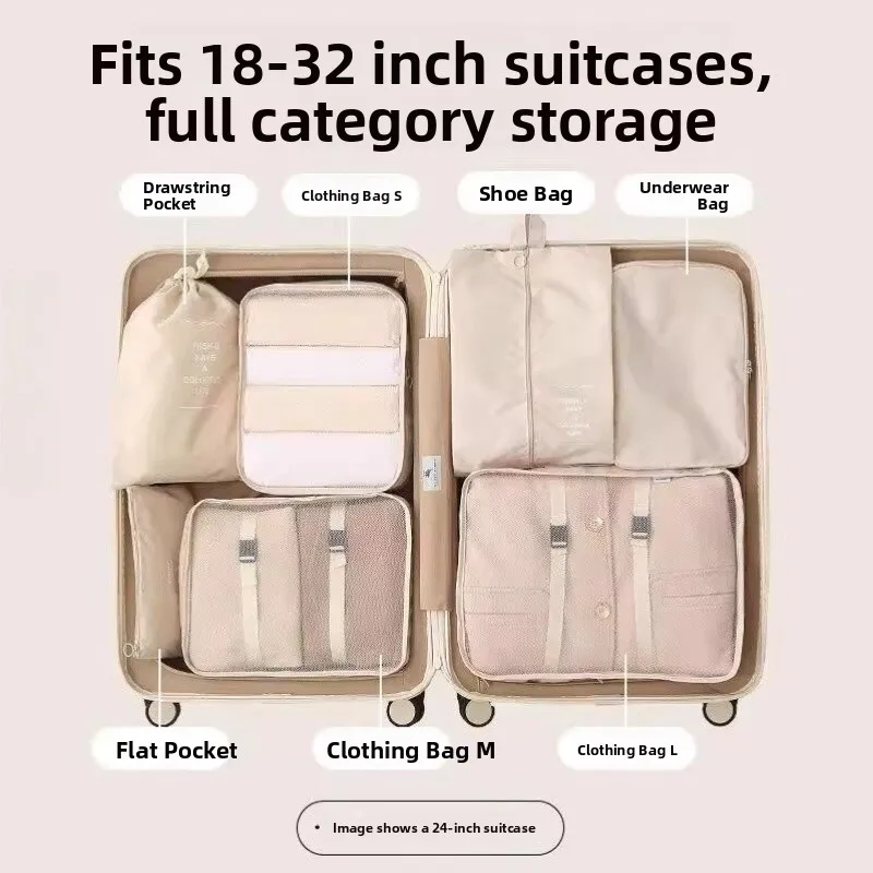 travel-storage-bag-luggage-clothing-organizer-bag-underwear-subpackage-wash-kit-macaron-nordic-style-indoor-use