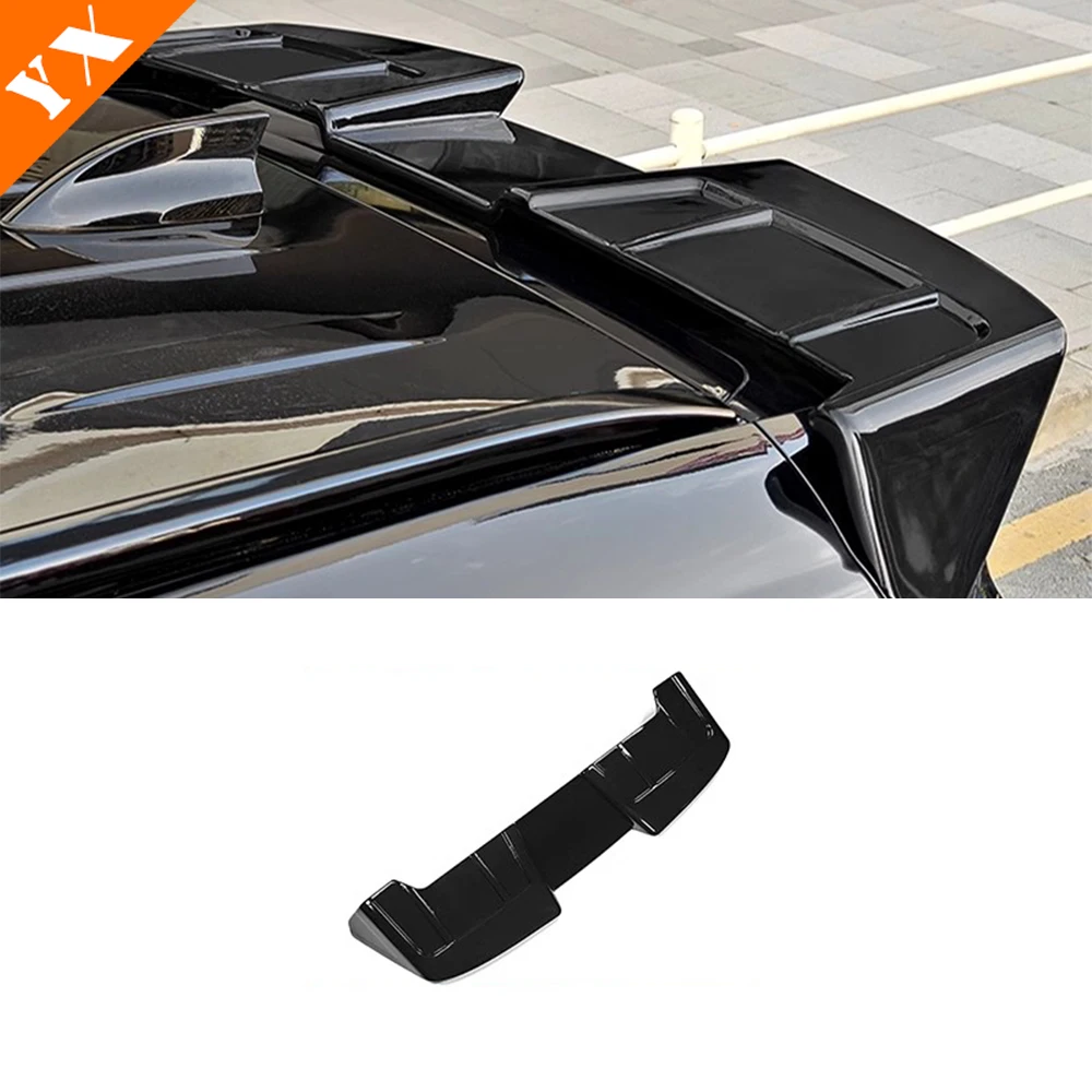 

Для Jetour x70 plus 2021-2025 2026 автомобильные аксессуары черное автомобильное спортивное хвостовое крыло с фиксированным ветром снижает сопротивление воздуха на крышу с фиксированным крылом