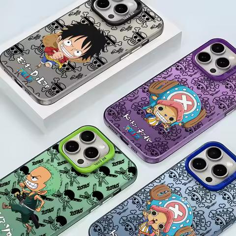 One Luffy Zoro Piece Chopper Case for Xiaomi Poco X3 NFC X7 X5 X6 F5 M3 C31 F6 C50 M5s C51 F3 F4 M2 Pro Back Cover Phone Coque