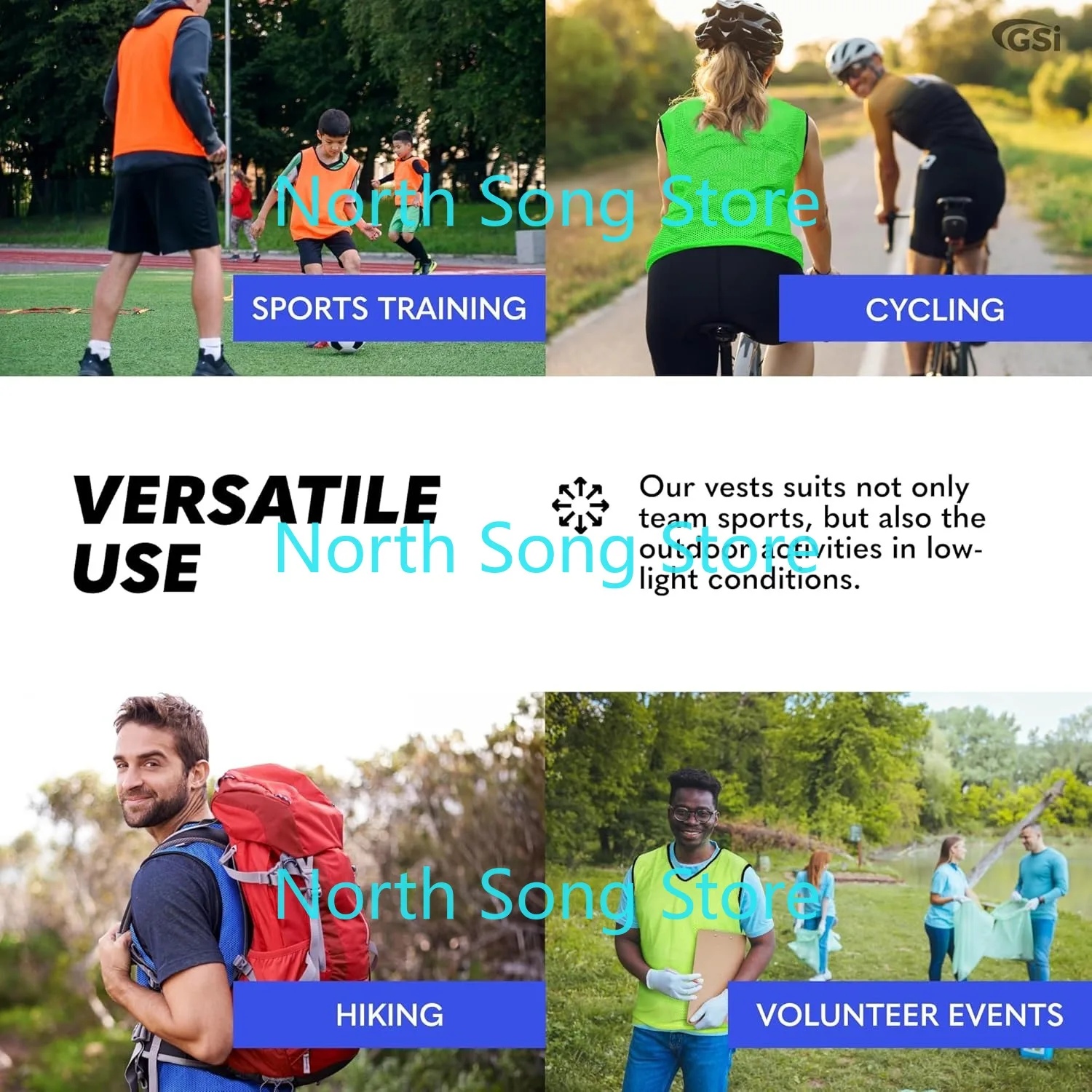 Sports Pinnies Pack of 12 Free Size สําหรับเยาวชน/ผู้ใหญ่ 5 สีตัวเลือกฟุตบอล เสื้อกั๊กฝึกซ้อมบาสเก็ตบอล