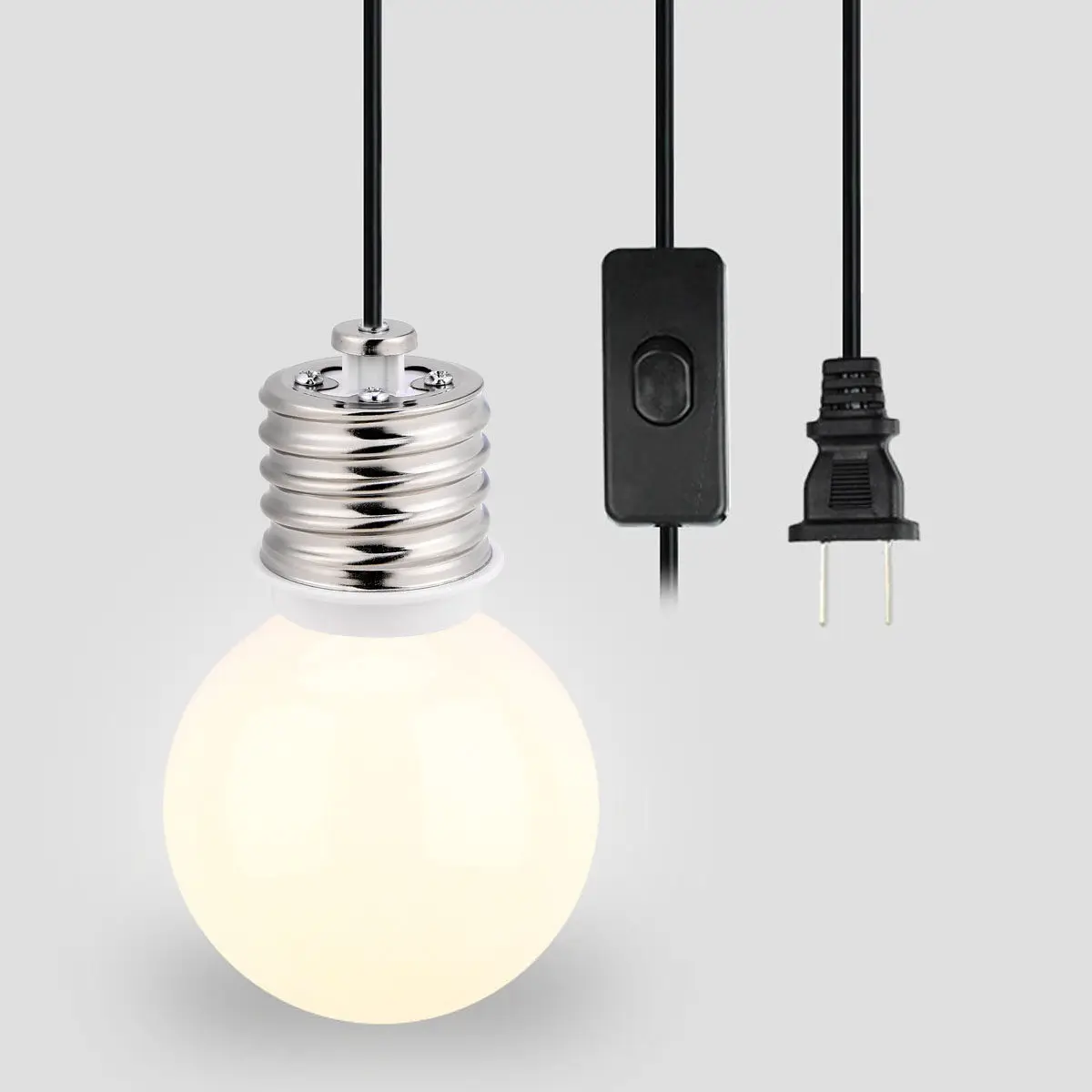 4Pcs E40 To E27 Lig…