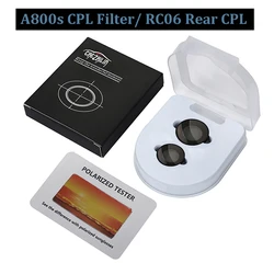 for 70mai Dash Cam 4k A800s CPL Filter or RC06 Rear camera CPL Filter for 70mai A800s HD Lens Dust Protection Anti Glare