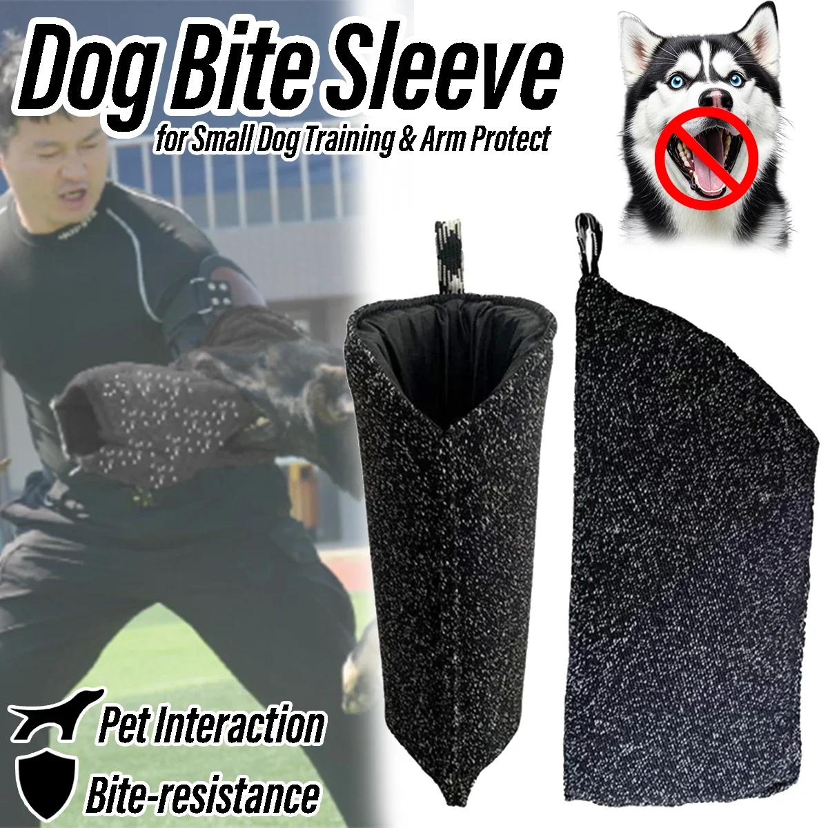 

Portable Dog Training Sleeve Pet Bite Target Bite Sleeve Dog Training Set for Puppy Small Dog Pet Supplies
