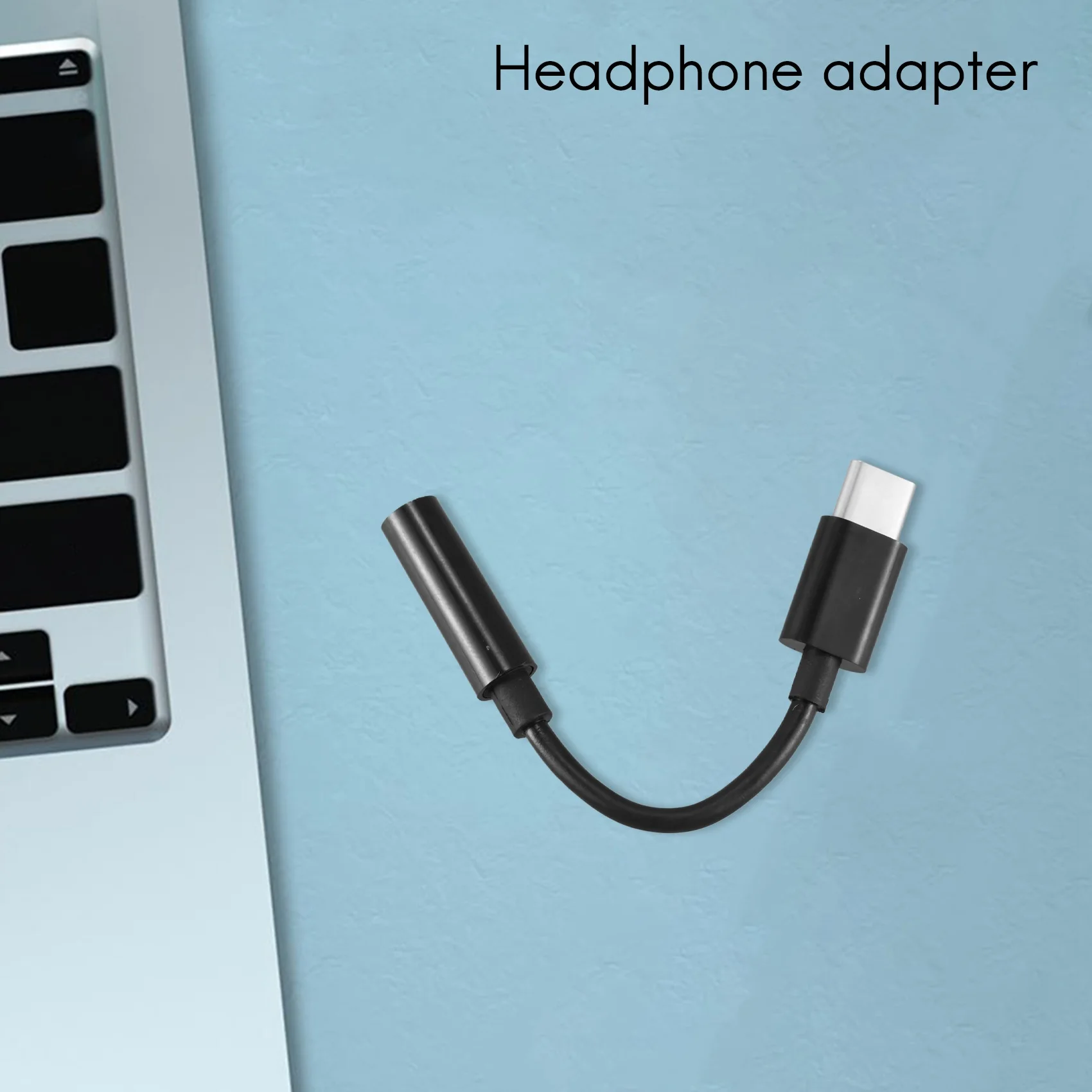 Adapter kabla USB C na gniazdo słuchawkowe 3,5 mm, port męski typu C 3.1 na żeńskie złącze stereofoniczne słuchawki audio 3,5 mm