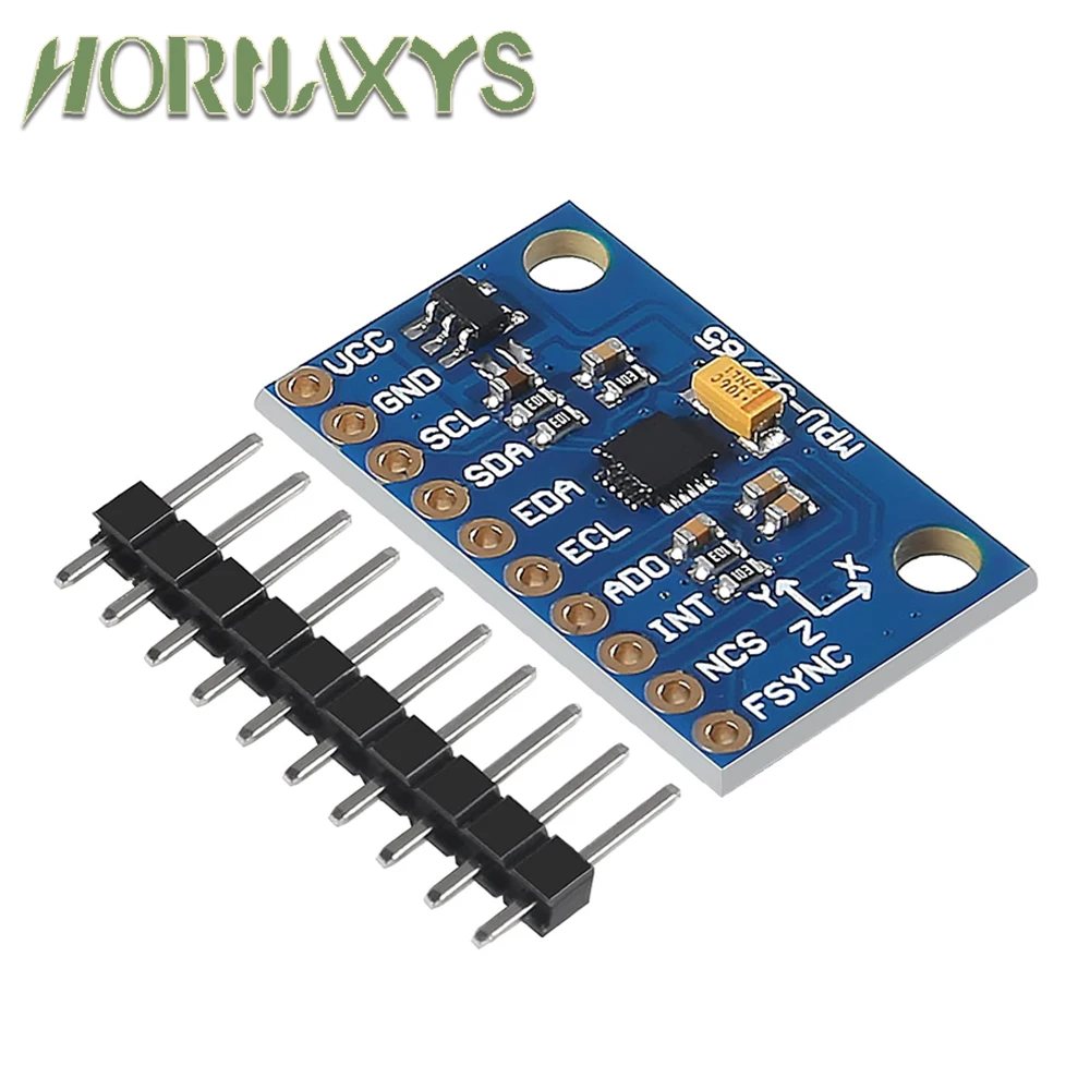 5pcs SPI IIC/I2C GY-9250 MPU 9250 MPU-9250 9-Axis Attitude +Gyro+Accelerator+Magnetometer Sensor Board Module MPU9250 3-5V Power