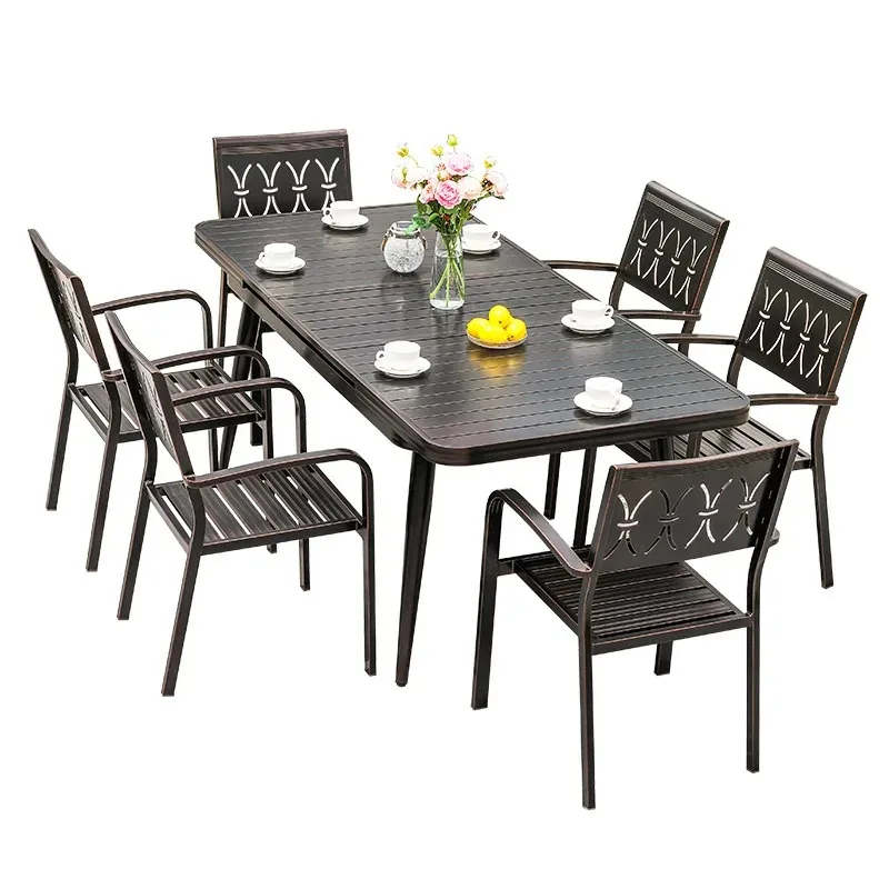 Home Garden Patio Furniture Sets Outdoor Furniture Dining Table and Chair Set Patio Outdoor Patio Furniture Clearance
