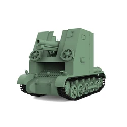 MRY-SFW SS709 1/72 135 1/48 1/144 1/36 25mm Military Model Kit German Sturmpanzer I Bison Self-Propelled Gun
