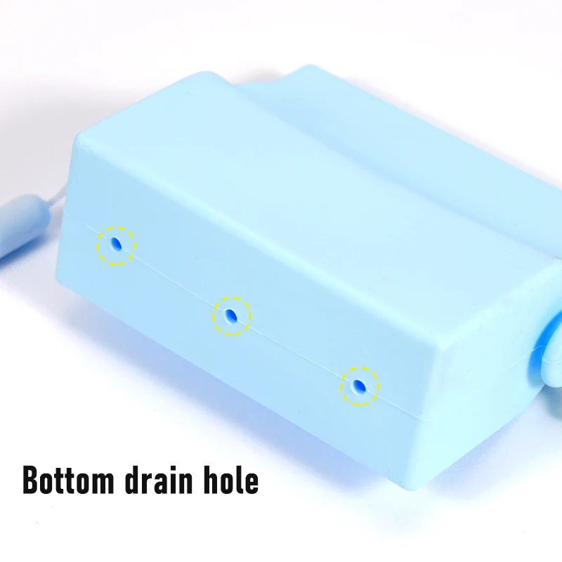 Denture Retainer Silicone Storage Box Vent Hole Invisible Braces Mouth Guard Protective Case Portable Cleaning Container
