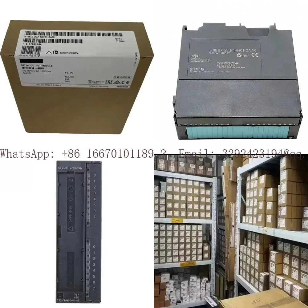 New S7-300 Central Processing Unit 6ES7322-1HH01-0AA0 6ES7 322-1HH01-0AA0 Programmable Controller