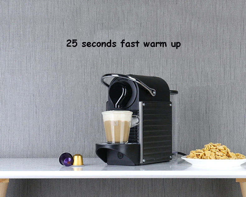 ماكينة قهوة بالكبسولات أوتوماتيكية بالكامل موفرة للطاقة ماكينة صنع القهوة التجارية المنزلية