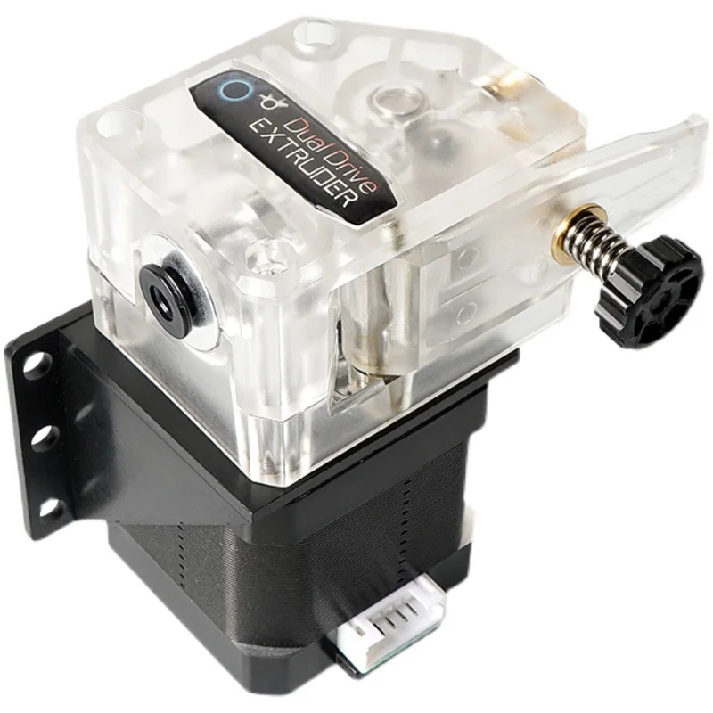 ملحق الطابعة ثلاثية الأبعاد: طارد شفاف BMG - مخفض تروس مزدوج، مناسب للخيوط المرنة #1