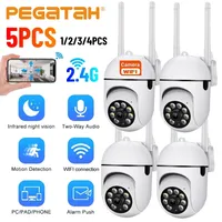 2.4G 1080P Cameras Wifi Video Surveillance IP Outdoor Security Protection Monitor 4.0X Zoom Home Wireless Track Alarm Waterproof