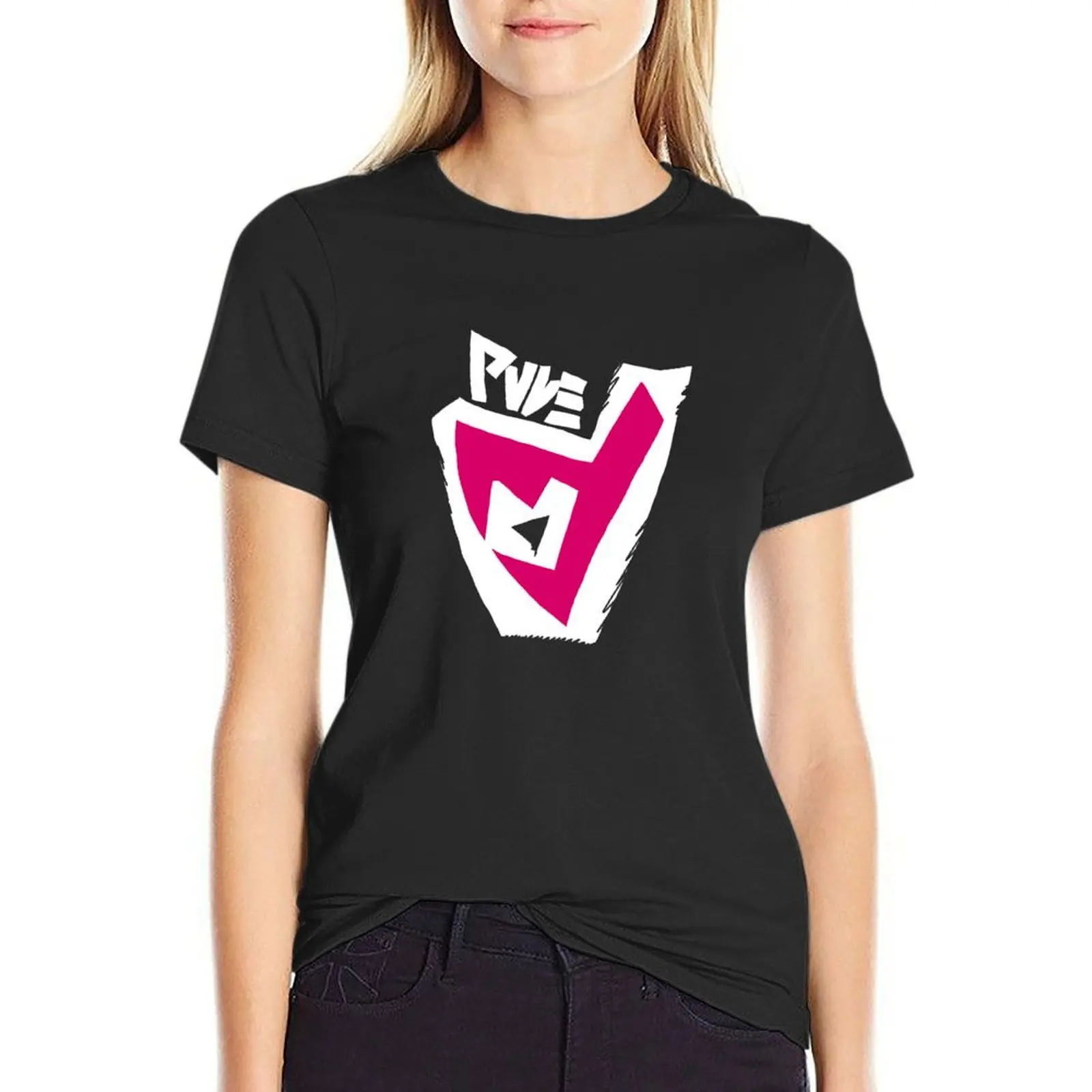 Pieren/Team Yell Logo T-Shirt Zomerkleding Anime Kleding Plus Size Tops Dierenprint Shirt Voor Meisjes Dames Tops