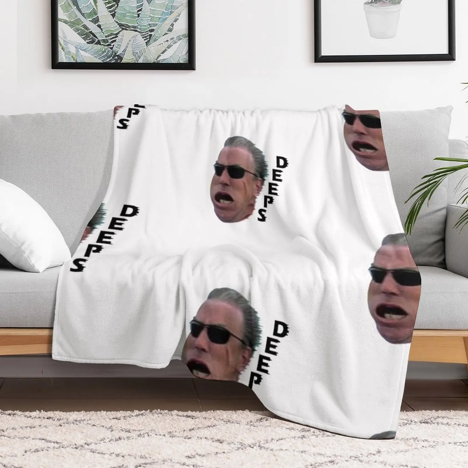 SPEED Jeremy Clarkson Quote Throw Blanket