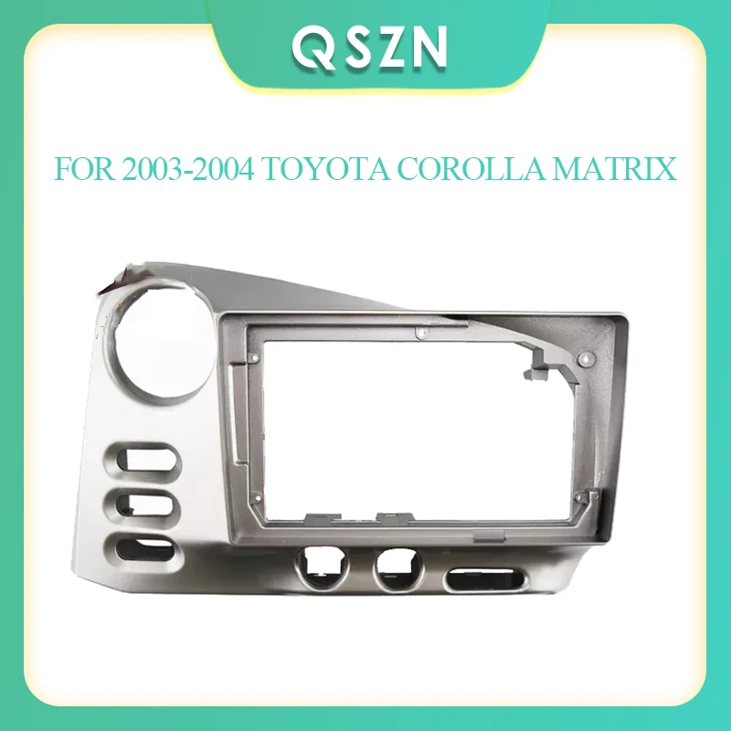 

2DIN Car Radio Fascia Frame FOR 2003-2004 TOYOTA COROLLA MATRIX Dash Fitting Panel Kit 9 inch Host Unit