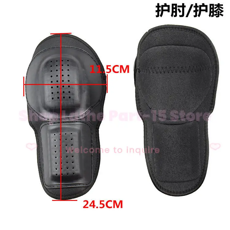 FOR For Motorcycle Riding Jacket Built-In Protective Pads Racing Suit Anti-Fall Chest Back Elbow Shoulder Armor Inserts
