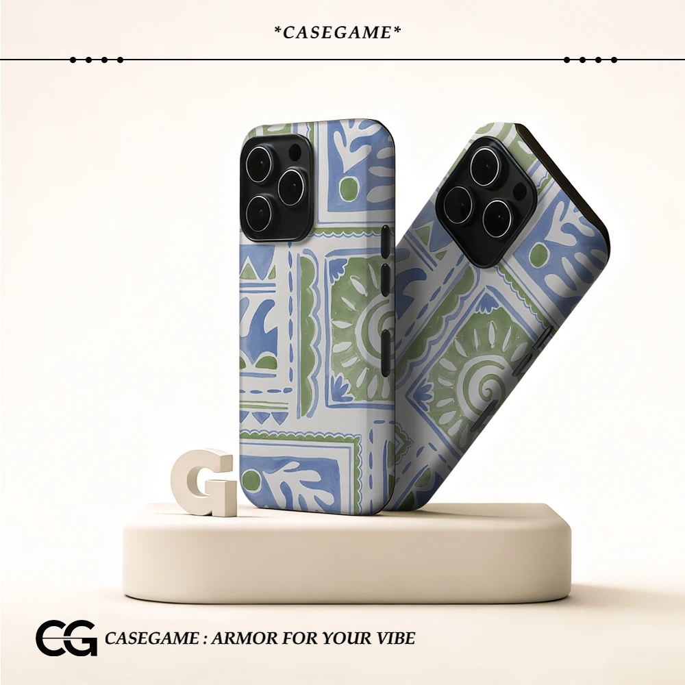 SAGE SUNS Phone Case for IPhone 17 16 15 14 13 Pro Max Plus for Magnetic Single Double-layer Tough Case