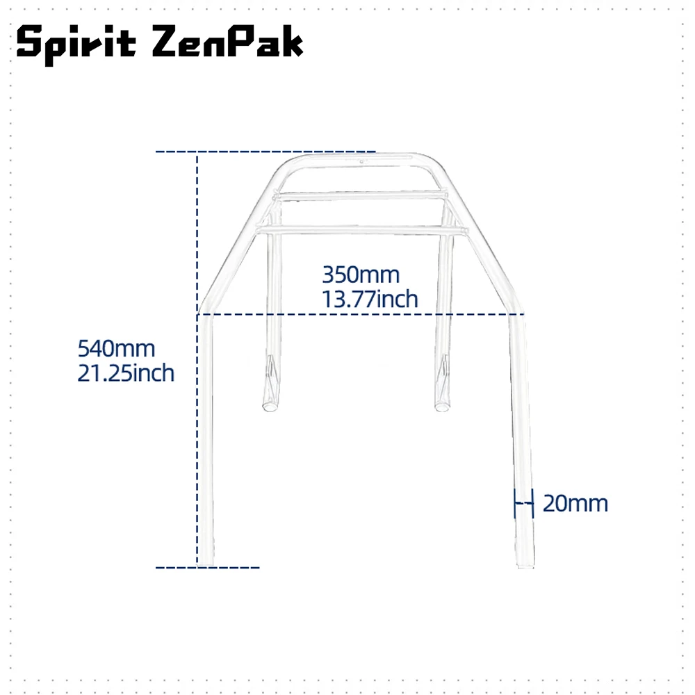 Rear luggage carrier Motorcycle accessories For V7 III V7 Classic Stornello Trofeo V7 Stone Special Custom 2016-2020
