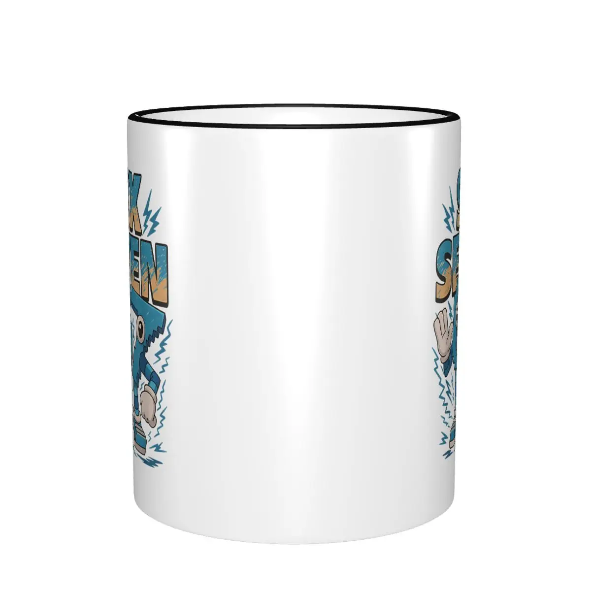 Kids Meme 67 Six Seven 6 7 Italian Brainrot Merch Coffee Mug Kawaii Cup Gifts