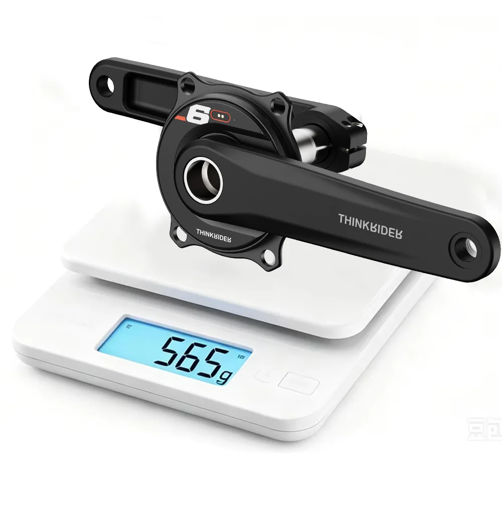 THINKRIDER PP6 Spider Power Meter 4 Bolzen 110BCD 24mm Trittfrequenz-Pedal-Balance BLE ANT+ Kurbelgarnitur Kettenblatt für Shimano – Detail 8