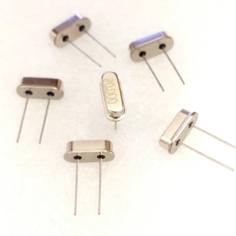 Passive Quartz Crystal Oscillator HC-49S 24/25/27.145/28.224/30/32/33.8688/36.864/40/48/54.000MHz