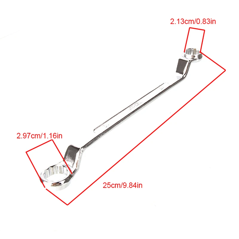両口レンチセット 自動修理工具セット 手動ミラーグラスレンチ 多機能梅花レンチ
