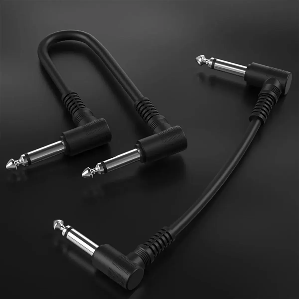 #88R 1Pcs Pedal Cable Musical Instruments Patch Cord Guitar Effect Wire,guitar patch cables,(Black)