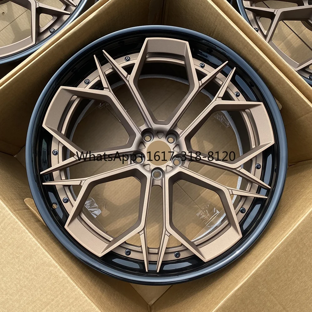 

Прямые продажи с фабрики, 2-компонентное колесо 23, 24, 26 дюймов, 6061-T6, сплав, индивидуальный цвет, кованый сплав, обод автомобиля