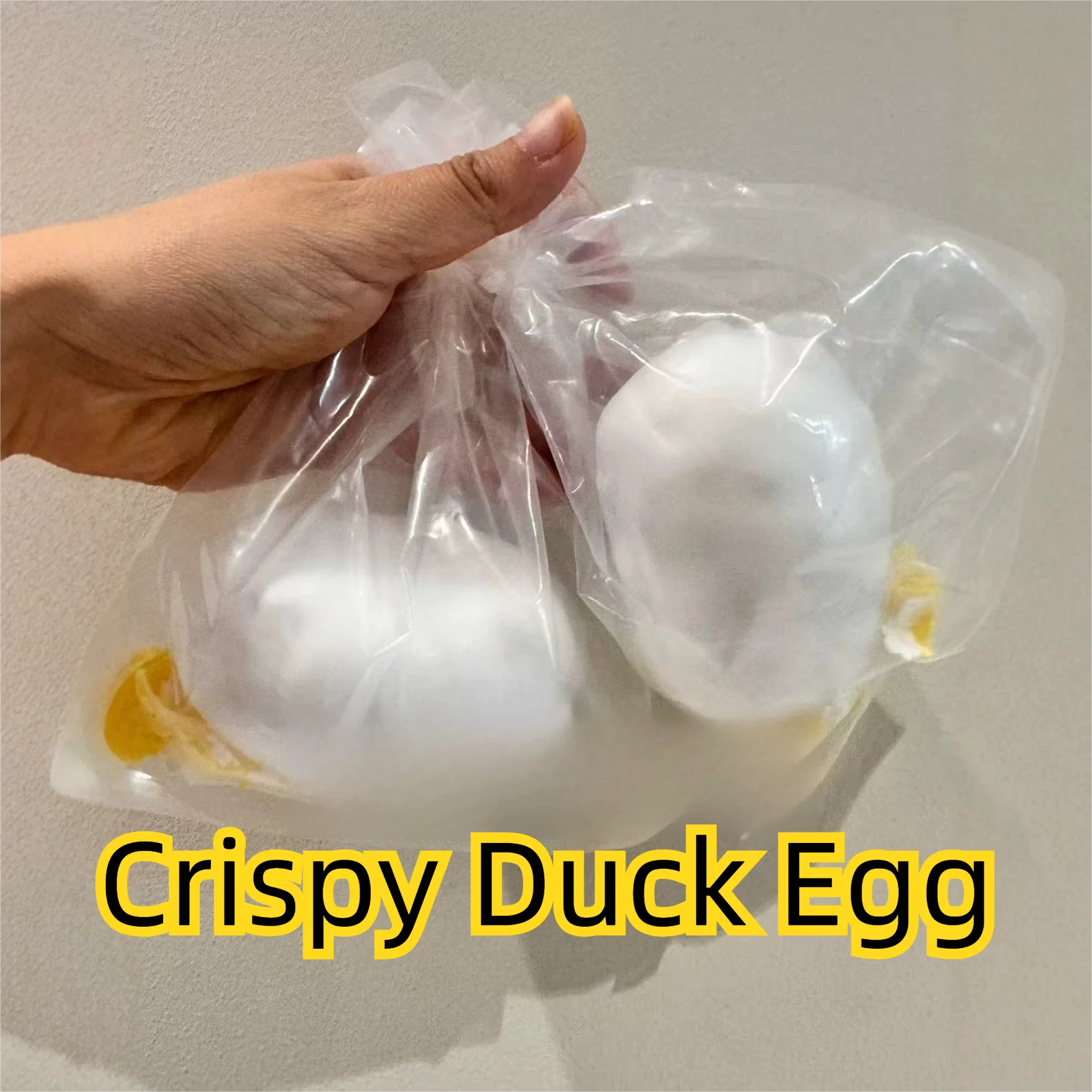 Duck/Ostrich Egg Handmade Ball Crunchy Ball Crispy Handmade  Stress Relief Anxiety Sensory Squishy ASMR  For Adult