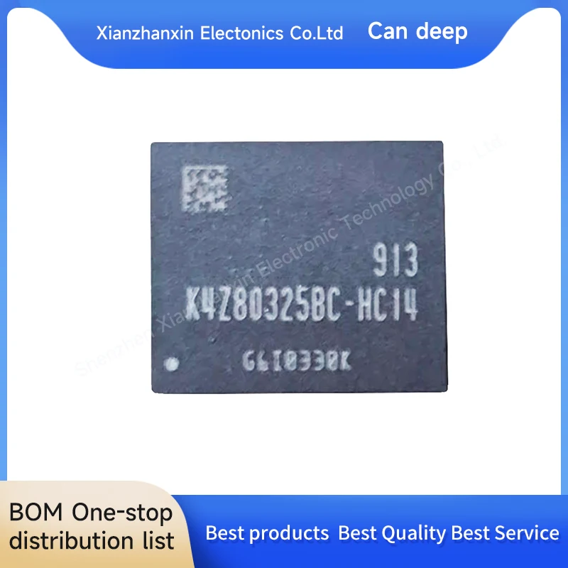 K4Z80325BC-HC14 K4Z80325BC-HC K4Z80325B 4Z80325 FBGA-178 DDR6 شريحة ذاكرة الفيديو