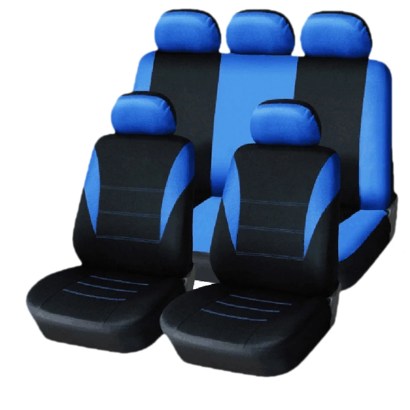 Car Universal Seat Cover Cushion Wear Protector Seat Cover Blue