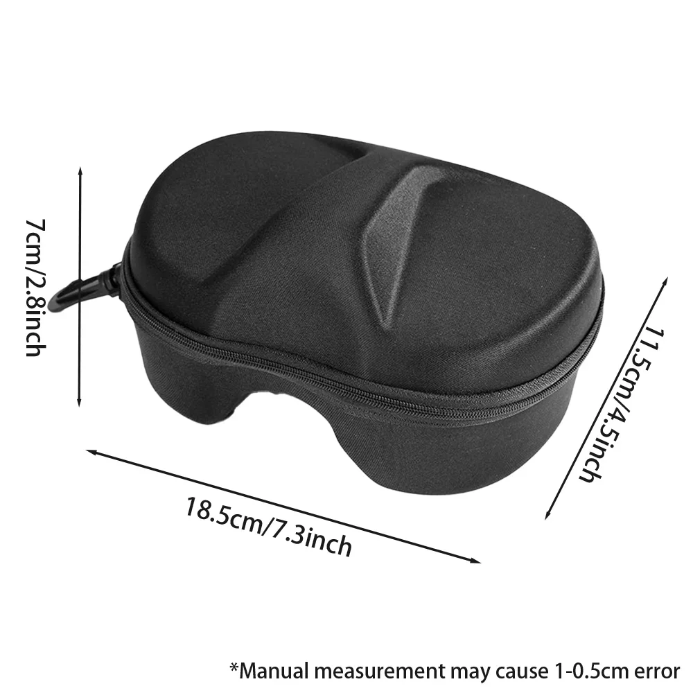 Aufbewahrungskoffer für Schnorchelmasken mit Reißverschluss – wasserdichte Tauchbrillen-Organizer-Box für Tauchausrüstung, Reisezubehör, tragbar – Detail 7