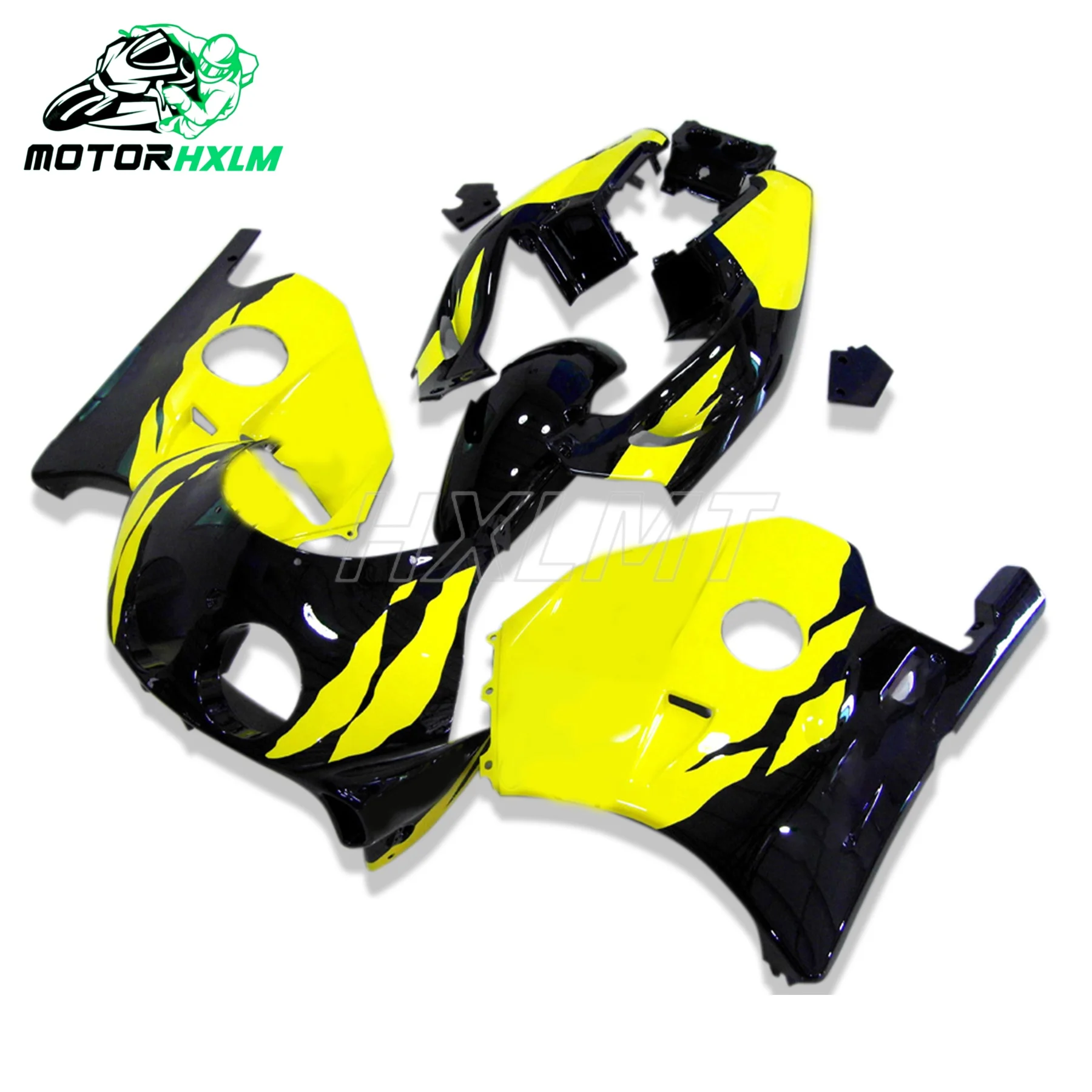 

For Honda MC22 CBR250RR 1990-1994 CBR 250R 90 91 92 93 94 Yellow Black Motorcycle Fairing Kit (Injection molding