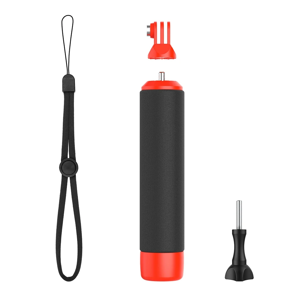 Suitable for Insta Sports Camera Diving Anti-Slip Anti-Lost Handheld Buoyancy Stick 1/4 Screw Selfie Stick