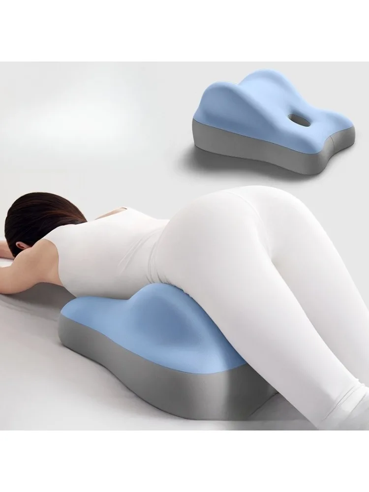 Multifunctioneel ergonomisch bedkussen Slaapkamermeubilair Traagschuim Taillekussen Kussen Buikkussen Wigvormig kussen - afbeelding 2