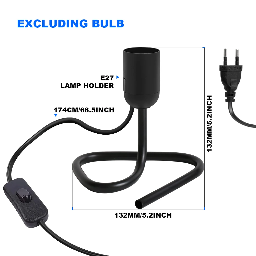 Vintage Table Lamp E27 EU Plug Switch Desk Lamp Wood Night Light Fixture Retro For Bedroom Decorations Bedside Lamp Room Decor