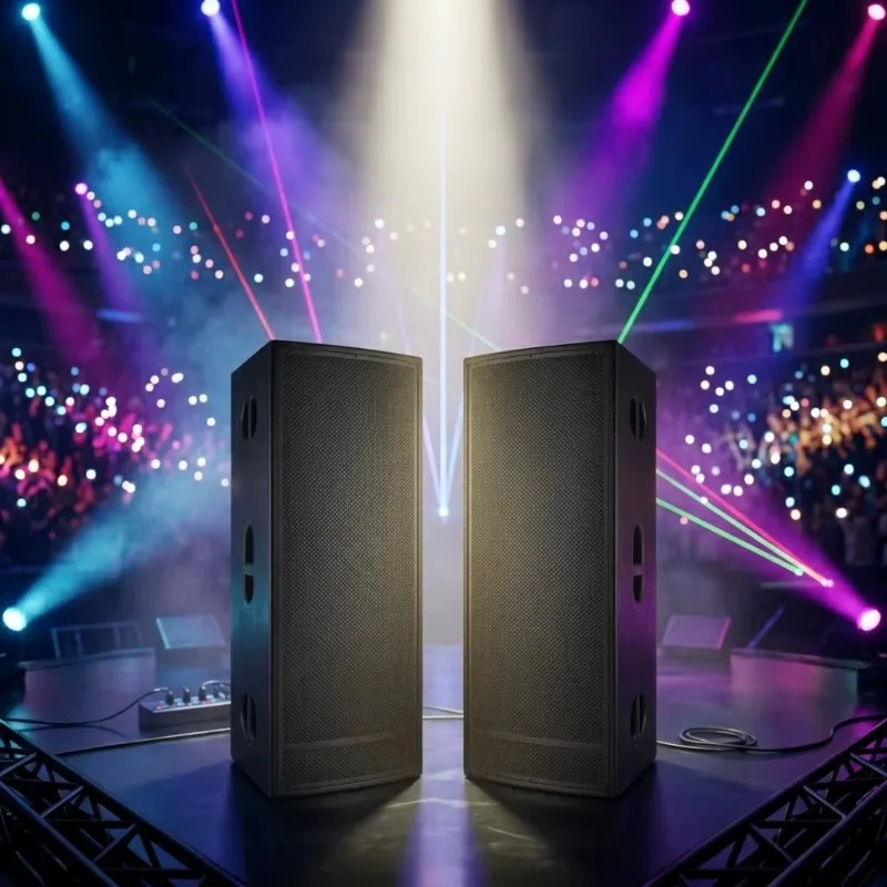 15-Inch Active PA Speaker-2500W High Power Audio Conference System Simultaneous Interpretation Outdoor Events