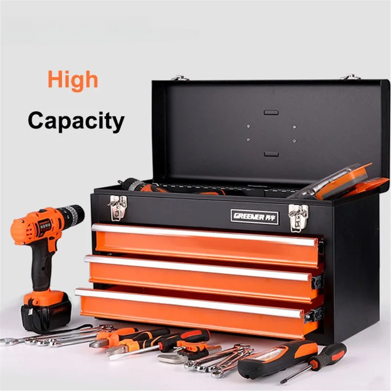 Multi-drawer Car Tools Box Professional Tool Box Complete Workshop Trolley Workbench Waterproof Garage Equipment Multifunction